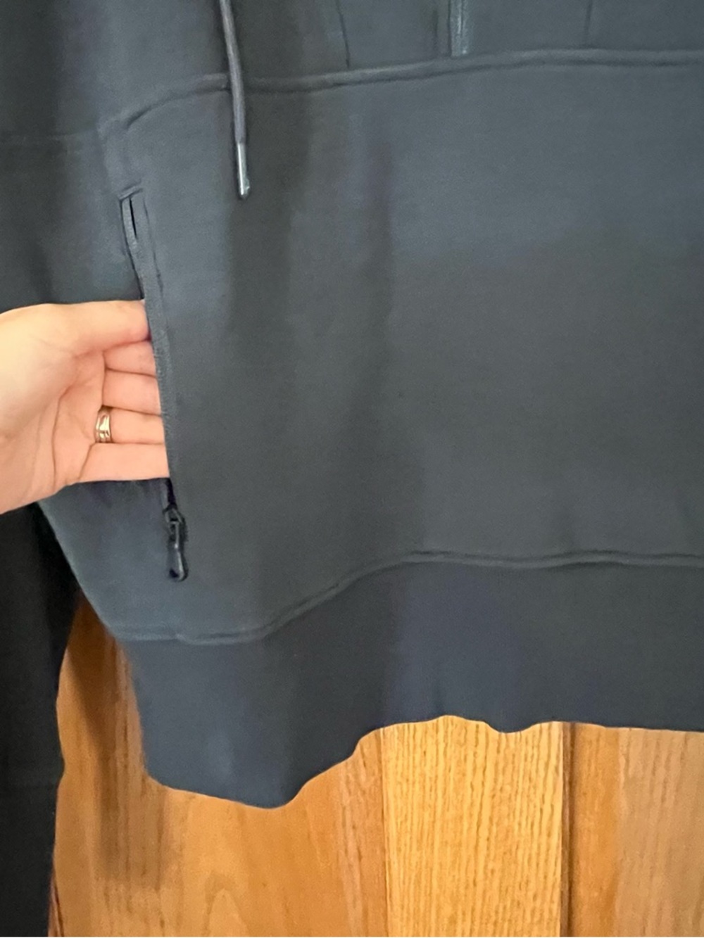 Old Navy Active Dynamic Navy Half-Zip Pullover Sz L - Picture 8 of 10